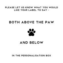 Load image into Gallery viewer, Pet Food Storage Jar With White Personalised Label