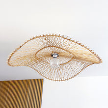 Load image into Gallery viewer, The Chapeau Woven Natural Rattan Pendant Light Shade