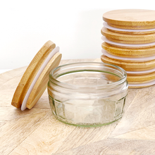 Load image into Gallery viewer, Airtight Bamboo Lids For Gu Lidl Aldi Dessert Pots
