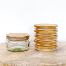Load image into Gallery viewer, Airtight Bamboo Lids For Gu Lidl Aldi Dessert Pots