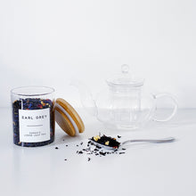 Load image into Gallery viewer, Clear Glass Infuser Teapot