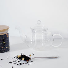 Load image into Gallery viewer, Clear Glass Infuser Teapot