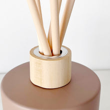 Load image into Gallery viewer, Matt Coffee Brown Glass Diffuser Bottle And Reeds