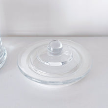 Load image into Gallery viewer, Luxury Clear Glass Bathroom Jar With Airtight Lid