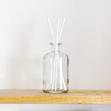 Load image into Gallery viewer, Large Clear Glass Apothecary Diffuser Bottle And Reeds