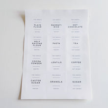 Load image into Gallery viewer, 6cm x 6cm Square White Waterproof Personalised Labels (3 text areas)