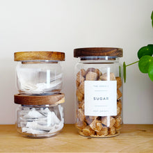 Load image into Gallery viewer, 6cm x 6cm Square White Waterproof Personalised Labels (3 text areas)