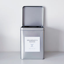 Load image into Gallery viewer, Personalised Garden Seed Storage Tin