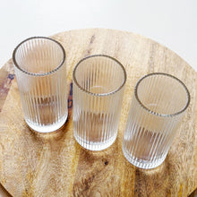 Load image into Gallery viewer, Ribbed Highball Glasses