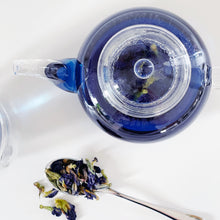 Load image into Gallery viewer, Clear Glass Infuser Teapot