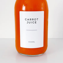 Load image into Gallery viewer, Clear Glass Bottle With Screw Lid & Personalised Waterproof Label