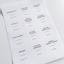 Load image into Gallery viewer, 6cm x 6cm Square White Waterproof Personalised Labels