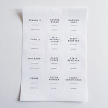 Load image into Gallery viewer, 6cm x 6cm Square White Waterproof Personalised Labels