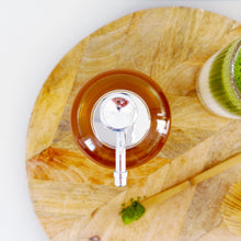Load image into Gallery viewer, Clear Glass Syrup Bottle With Silver Pump Dispenser