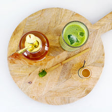 Load image into Gallery viewer, Clear Glass Syrup Bottle With Gold Pump Dispenser
