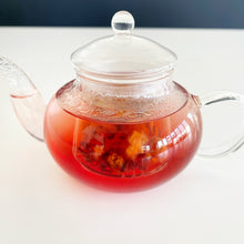 Load image into Gallery viewer, Clear Glass Infuser Teapot