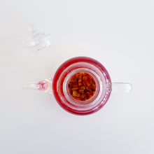 Load image into Gallery viewer, Clear Glass Infuser Teapot