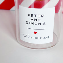 Load image into Gallery viewer, Personalised Date Night Jar