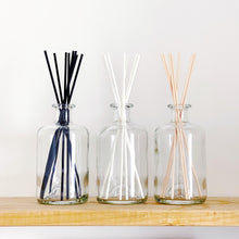 Load image into Gallery viewer, Large Clear Glass Apothecary Diffuser Bottle And Reeds