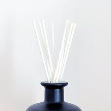 Load image into Gallery viewer, Large Matt Black Glass Apothecary Diffuser Bottle And Reeds