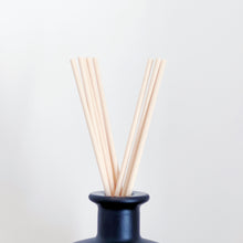 Load image into Gallery viewer, Large Matt Black Glass Apothecary Diffuser Bottle And Reeds