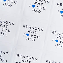 Load image into Gallery viewer, Reasons Why I/We Love You Dad Jar & Gift Bag - Father's Day Gift