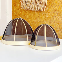 Load image into Gallery viewer, Set Of 2 Bamboo Food Covers