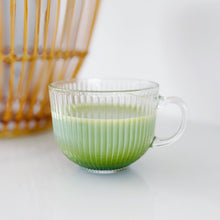 Load image into Gallery viewer, Ribbed Glass Tea & Coffee Mug