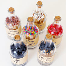 Load image into Gallery viewer, Luxury Bottle Of Matches - Choice Of Match Colour & Label
