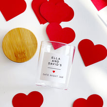 Load image into Gallery viewer, Date Night Jar, Gift Box & Hearts