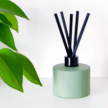 Load image into Gallery viewer, Matt Sage Green Glass Diffuser Bottle And Reeds