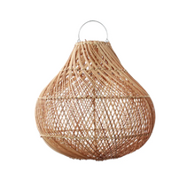 Load image into Gallery viewer, The Bottle Woven Natural Rattan Pendant Light Shade