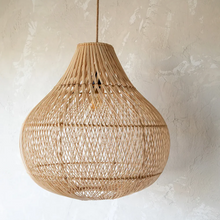 Load image into Gallery viewer, The Bottle Woven Natural Rattan Pendant Light Shade