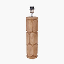 Load image into Gallery viewer, Aurelia natural mango wood table lamp base.