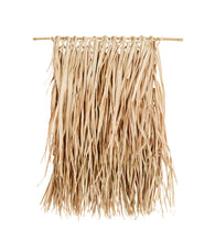 Load image into Gallery viewer, Woven Water Hyacinth Wall Hanging with Pole