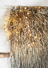 Load image into Gallery viewer, Large Woven Palm Leaf Wall Hanging with Pole