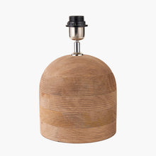 Load image into Gallery viewer, Nelu natural mango wood table lamp base.