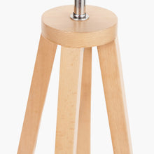 Load image into Gallery viewer, Whitby natural tapered table lamp base detail.