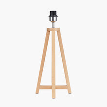 Load image into Gallery viewer, Whitby natural tapered table lamp base.