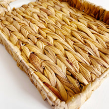Load image into Gallery viewer, Rectangle Water Hyacinth Tray