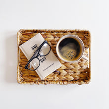 Load image into Gallery viewer, Rectangle Water Hyacinth Tray