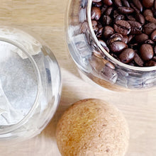 Load image into Gallery viewer, Cork Ball Glass Jar With Waterproof Personalised Label