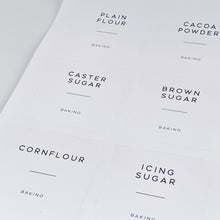 Load image into Gallery viewer, 8cm x 8cm Square White Waterproof Personalised Labels