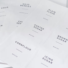 Load image into Gallery viewer, 8cm x 8cm Square White Waterproof Personalised Labels