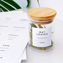 Load image into Gallery viewer, 5cm x 5cm Square White Waterproof Personalised Labels