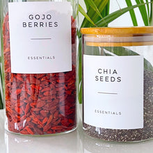 Load image into Gallery viewer, 8cm x 8cm Square White Waterproof Personalised Labels