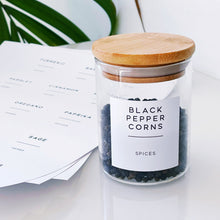 Load image into Gallery viewer, 5cm x 5cm Square White Waterproof Personalised Labels