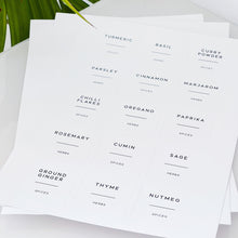 Load image into Gallery viewer, 5cm x 5cm Square White Waterproof Personalised Labels