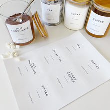 Load image into Gallery viewer, 8cm x 8cm Square White Waterproof Personalised Labels