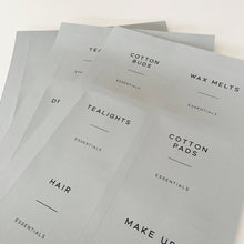 Load image into Gallery viewer, 8cm x 8cm Square Silver Personalised Labels - NOT WATERPROOF